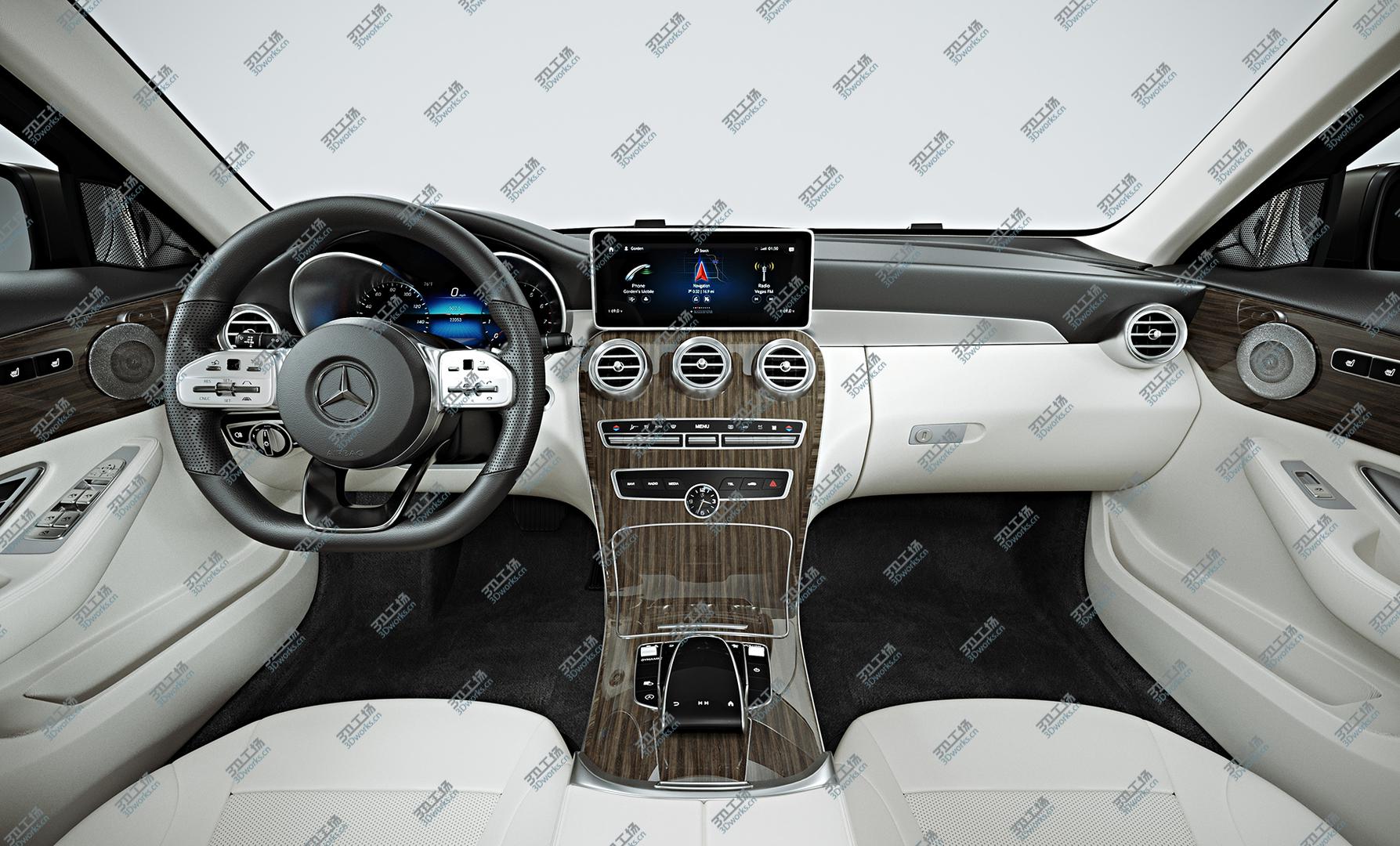 images/goods_img/202104092/2019 Mercedes-Benz C-Class Estate 3D model/3.jpg